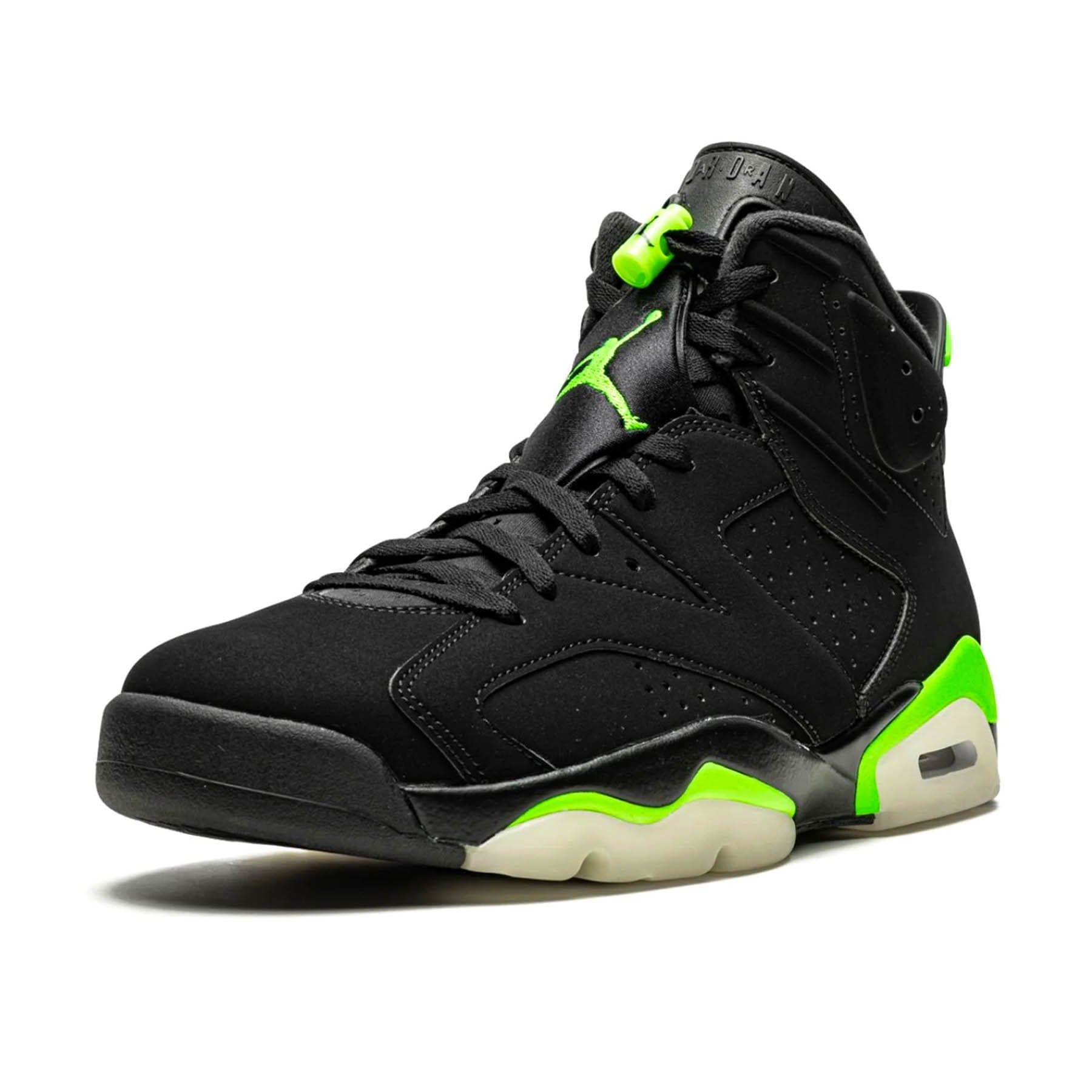 Air Jordan 6 Retro 'Electric Green' — UK 3 | EU 35.5 | US 3.5 — Top View