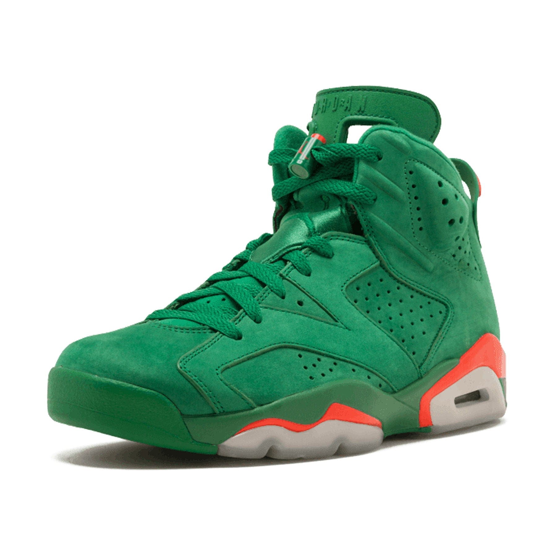 Air Jordan 6 Retro NRG 'Green Suede Gatorade' — UK 3 | EU 35.5 | US 3.5 — Top View