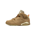 Travis Scott x Air Jordan 6 Retro PS 'British Khaki' — UK 10C | EU 27.5 | US 10.5C — Front View