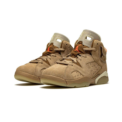 Travis Scott x Air Jordan 6 Retro PS 'British Khaki' — UK 10C | EU 27.5 | US 10.5C — Side View
