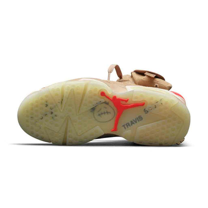 Air Jordan 6 Retro Travis Scott British Khaki — 6 UK — Lifestyle View
