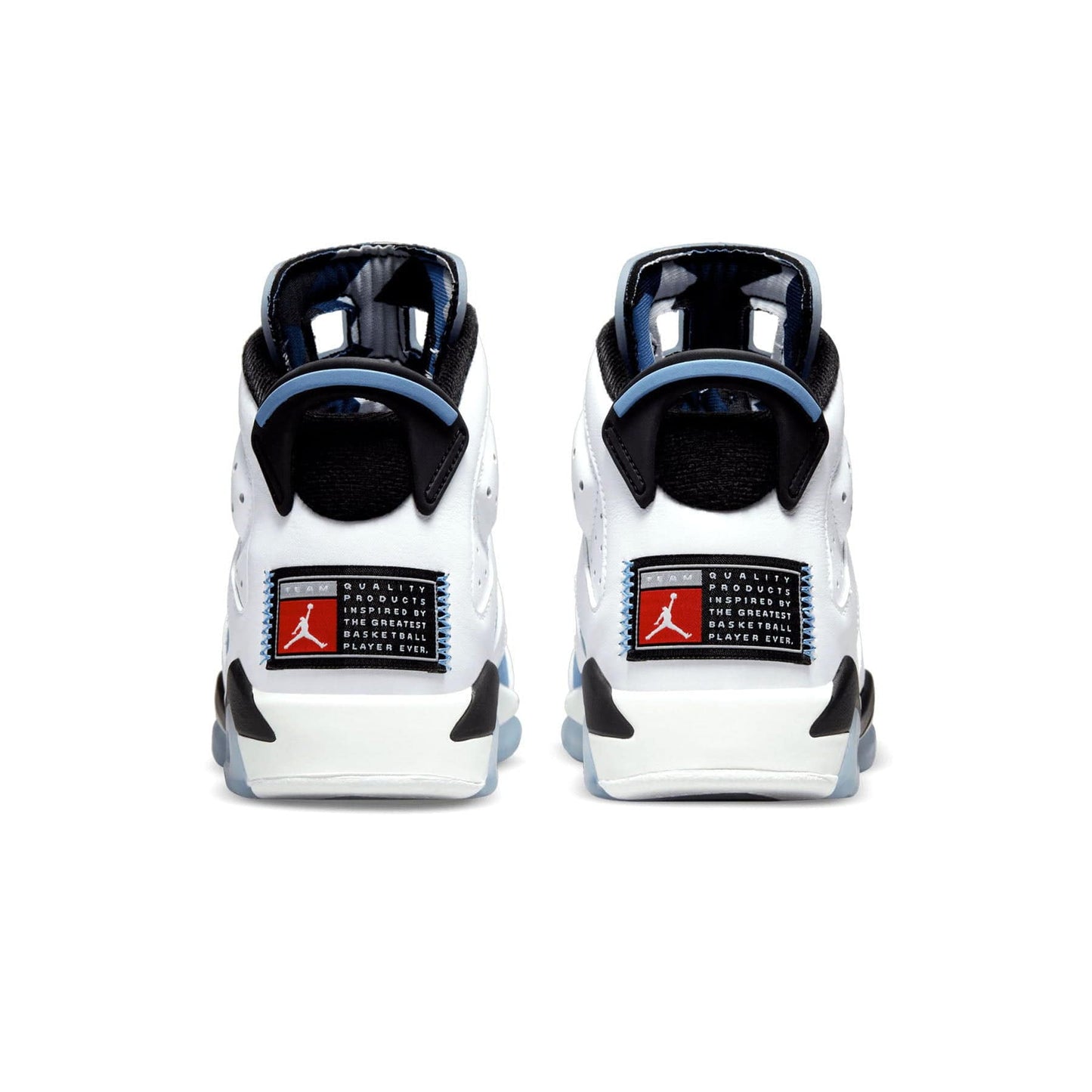 Air Jordan 6 Retro GS 'UNC Home' — UK 13.5 | EU 32 | US 1Y — Top View