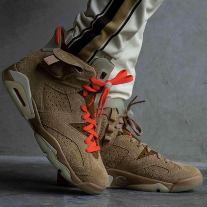 Travis Scott x Air Jordan 6 Retro 'British Khaki' — UK 3 | EU 35.5 | US 3.5 — Alternate View 7