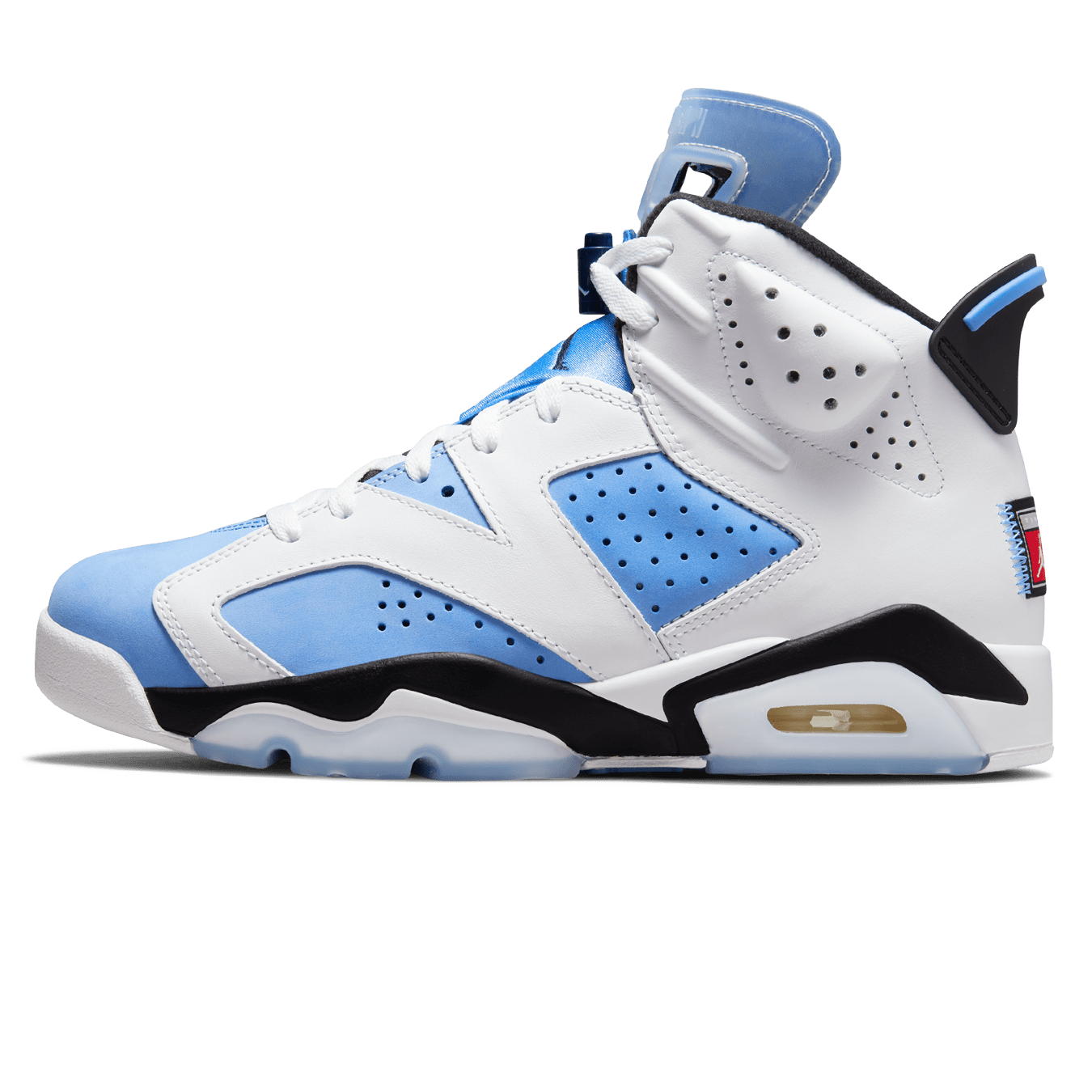 Air Jordan 6 Retro 'UNC Home' — UK 3 | EU 35.5 | US 3.5 — Front View