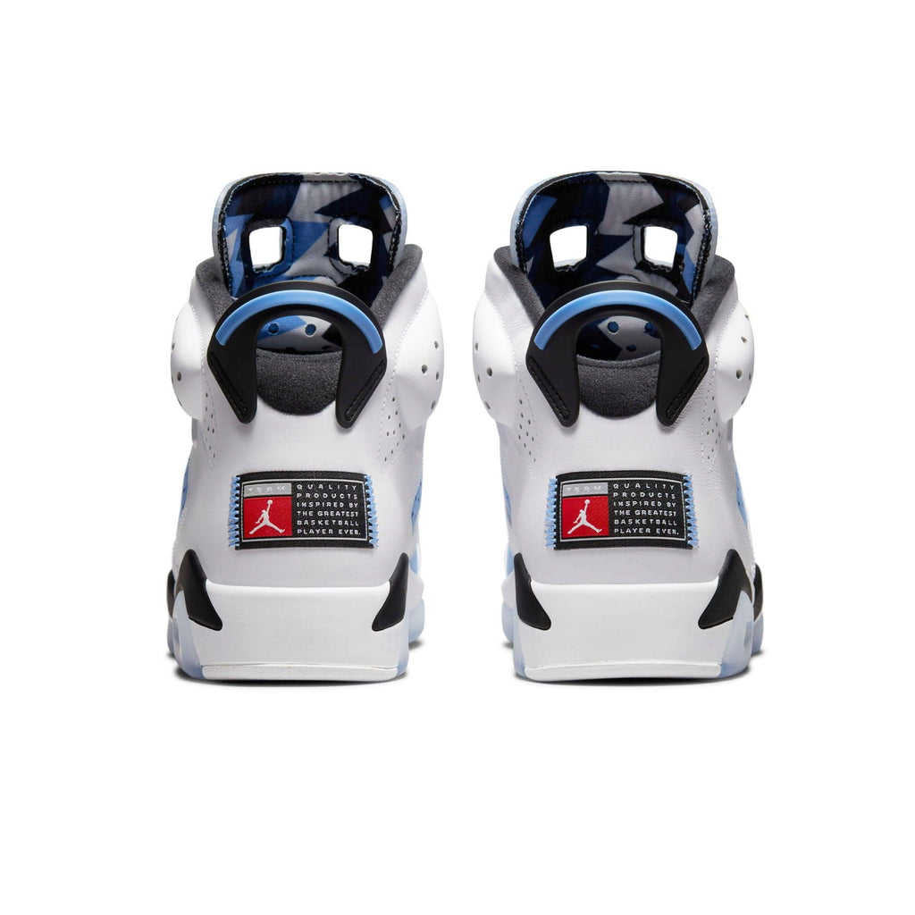 Air Jordan 6 Retro 'UNC Home' — UK 3 | EU 35.5 | US 3.5 — Top View