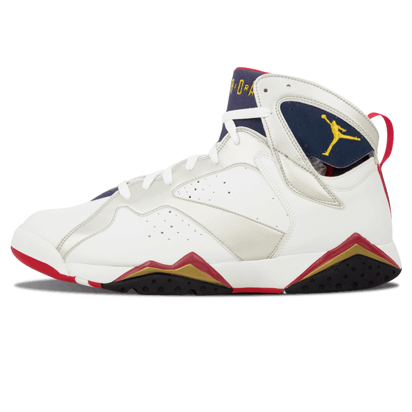 Air Jordan 7 Retro 'Olympic' 2004 — UK 3 | EU 35.5 | US 3.5 — Front View