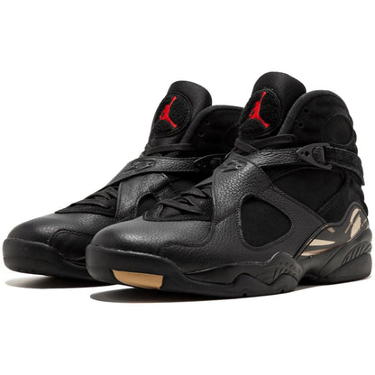 Air Jordan 8 OVO Black — UK 3 | EU 35.5 | US 3.5 — Side View