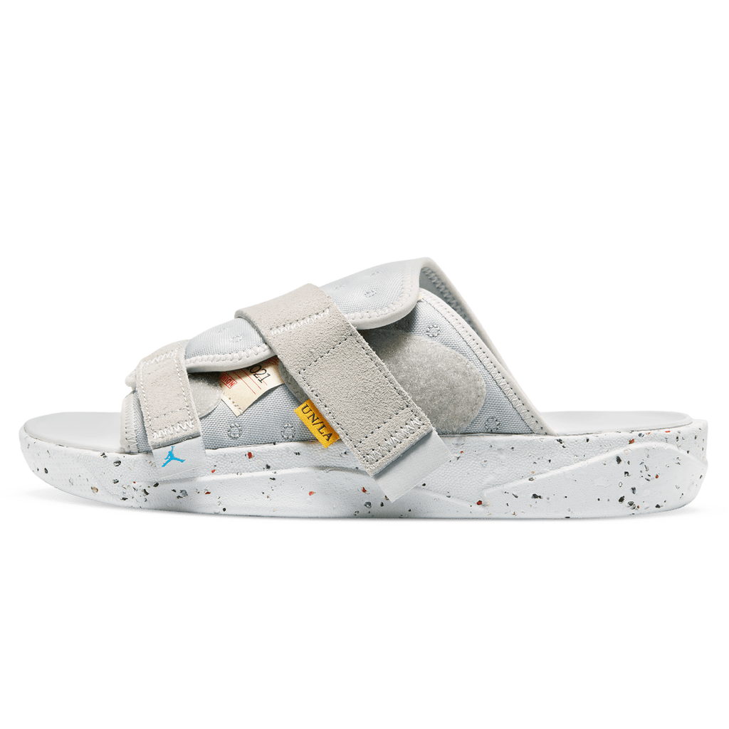 Air Jordan Crater Slide x Union LA 'Grey Fog' — UK 3 | EU 35.5 | US 3.5 — Front View