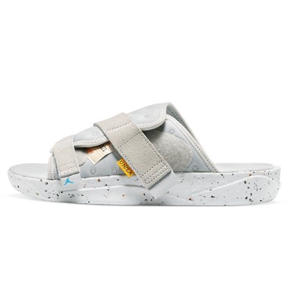 Air Jordan Crater Slide x Union LA 'Grey Fog' — UK 3 | EU 35.5 | US 3.5 — Front View