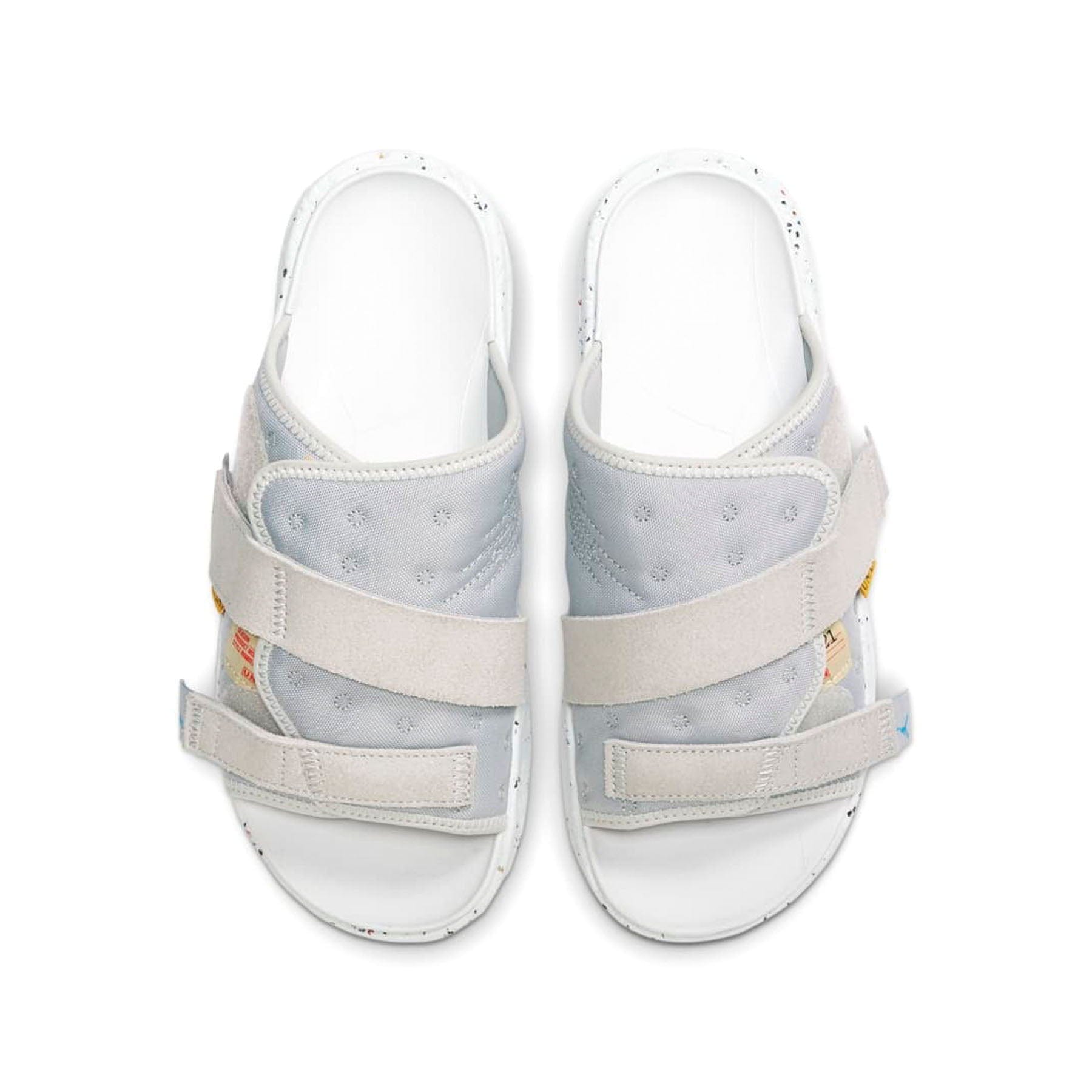 Air Jordan Crater Slide x Union LA 'Grey Fog' — UK 3 | EU 35.5 | US 3.5 — Back View