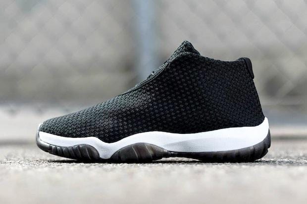 Air Jordan Future 'Black White' — UK 3 | EU 35.5 | US 3.5 — Back View