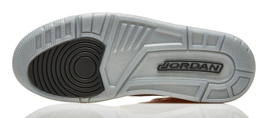 Air Jordan III (3) Wolf Grey — UK 3 | EU 35.5 | US 3.5 — Top View