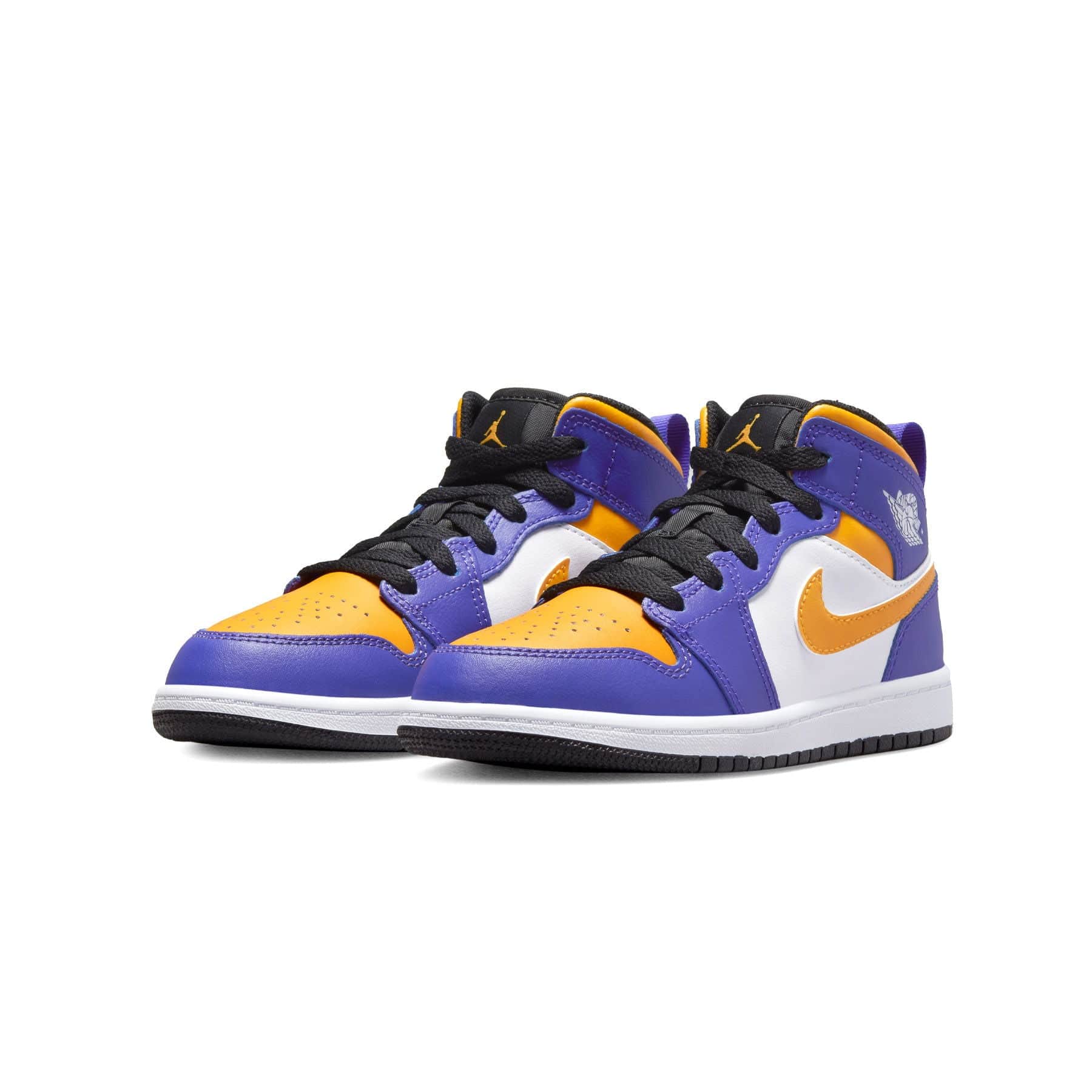 Air Jordan 1 Mid PS 'Lakers' — UK 10C | EU 27.5 | US 10.5C — Back View