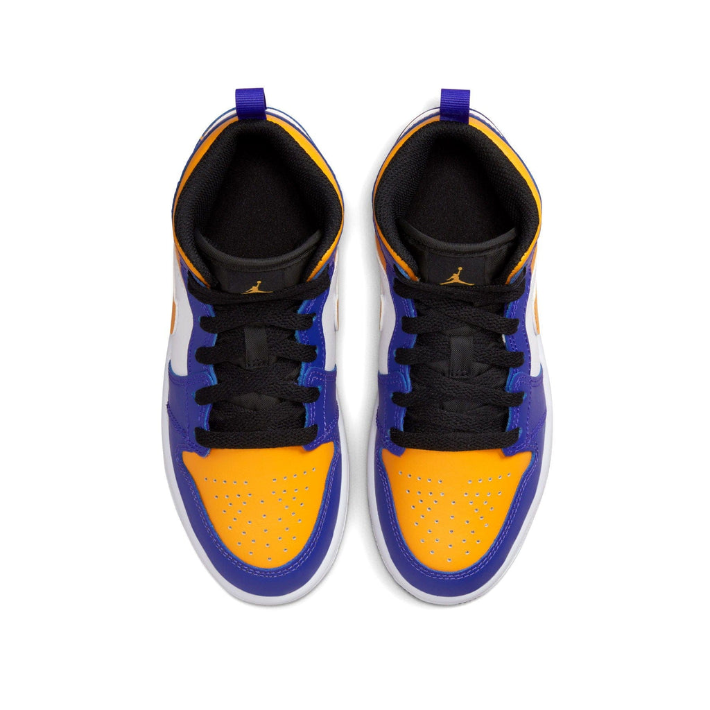 Air Jordan 1 Mid PS 'Lakers' — UK 10C | EU 27.5 | US 10.5C — Side View