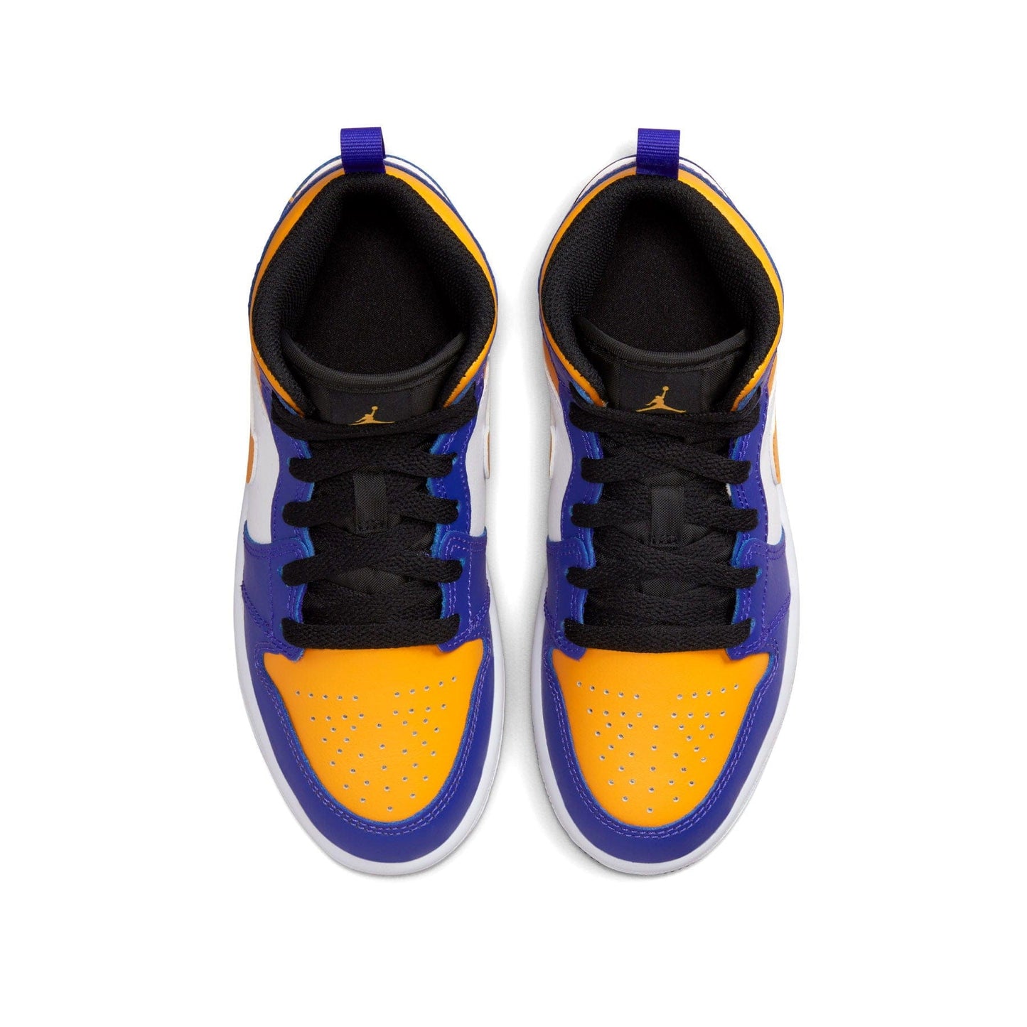 Air Jordan 1 Mid PS 'Lakers' — UK 10C | EU 27.5 | US 10.5C — Side View