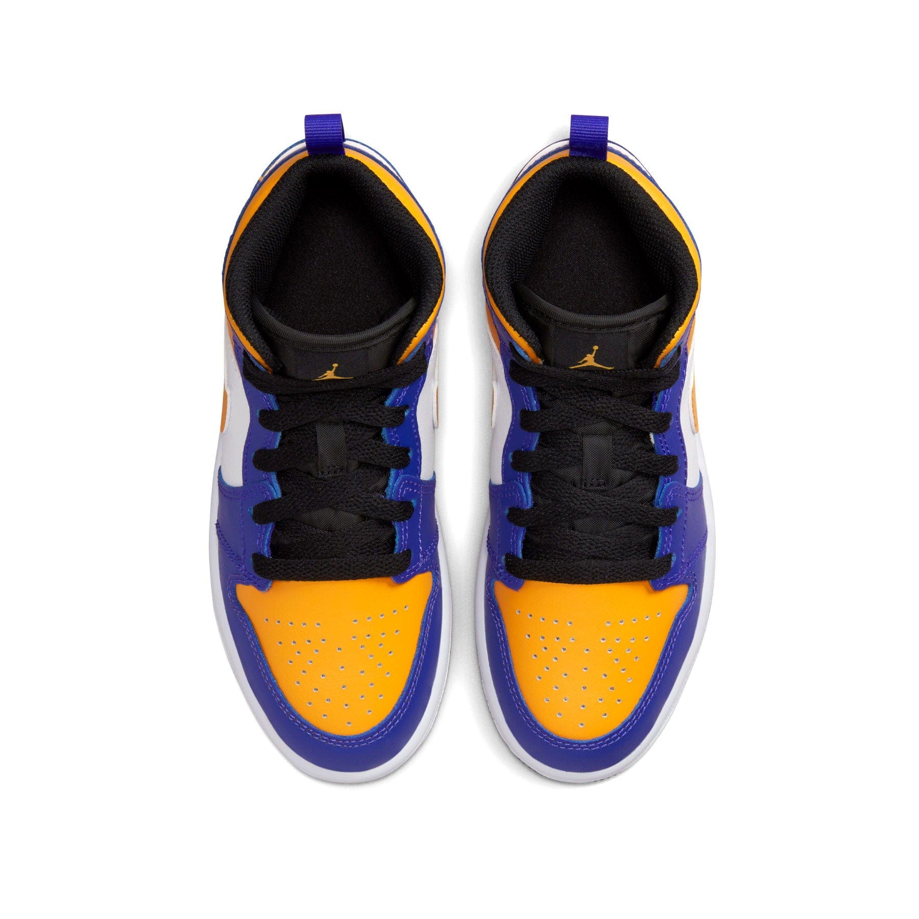 Air Jordan 1 Mid PS 'Lakers' — UK 10C | EU 27.5 | US 10.5C — Side View
