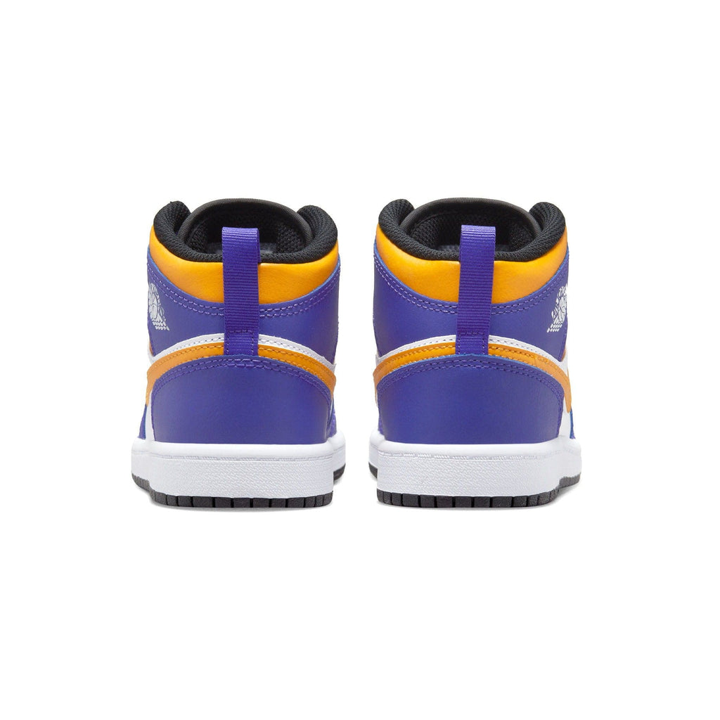 Air Jordan 1 Mid PS 'Lakers' — UK 10C | EU 27.5 | US 10.5C — Top View