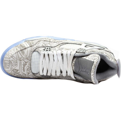 Air Jordan 4 Retro Laser — UK 3 | EU 35.5 | US 3.5 — Back View