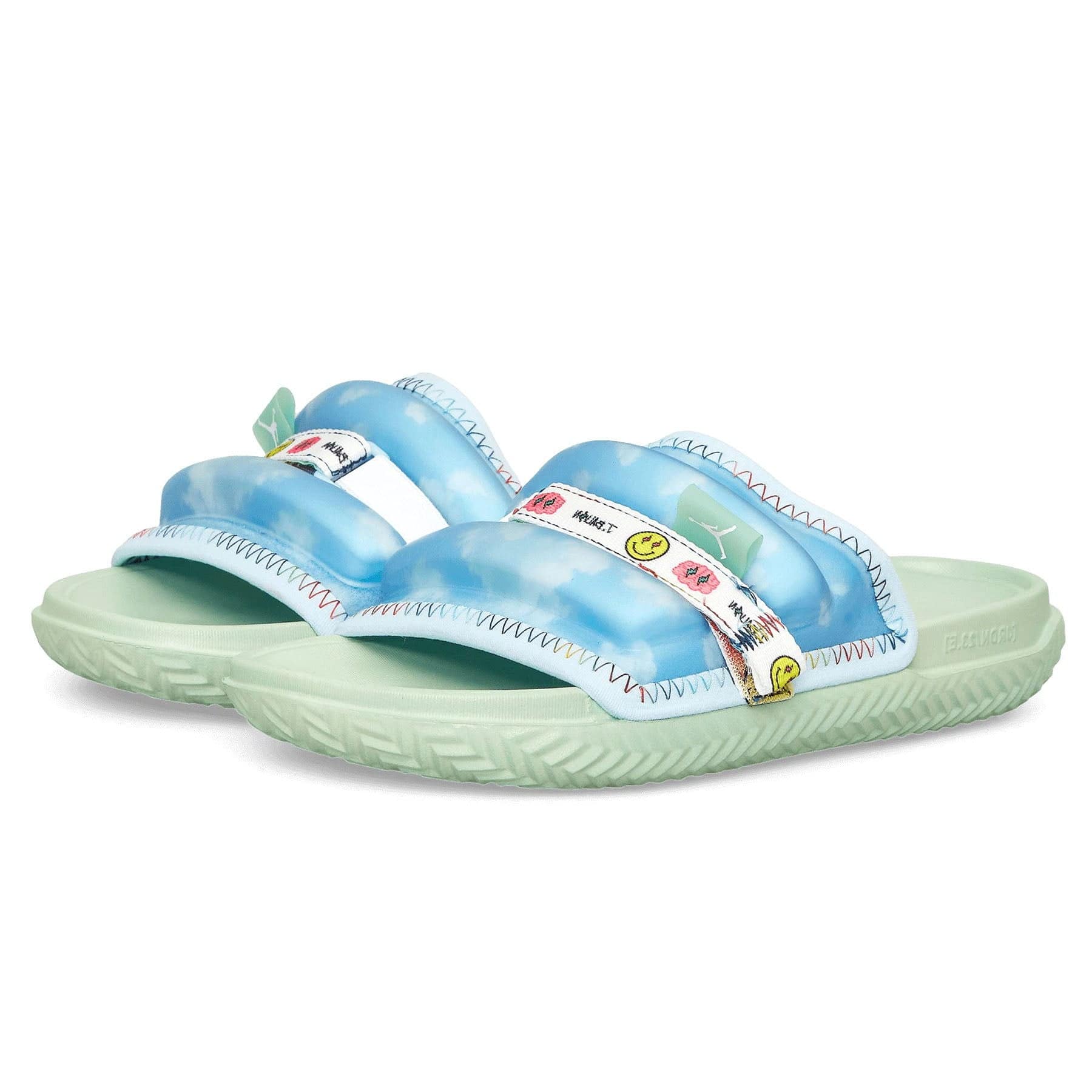 J. Balvin x Jordan Super Play Slide — UK 3 | EU 35.5 | US 3.5 — Side View