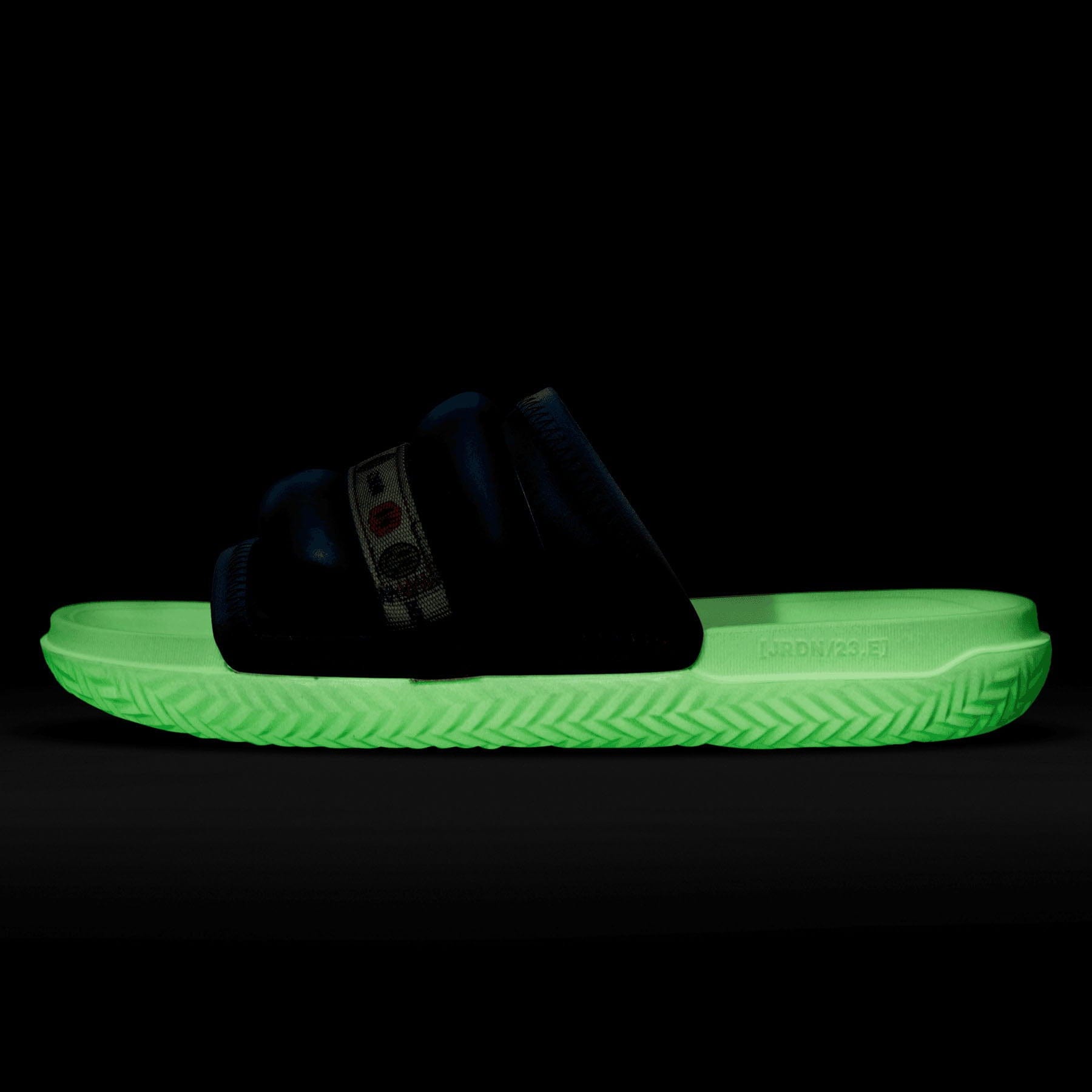 J. Balvin x Jordan Super Play Slide — UK 3 | EU 35.5 | US 3.5 — Detail View