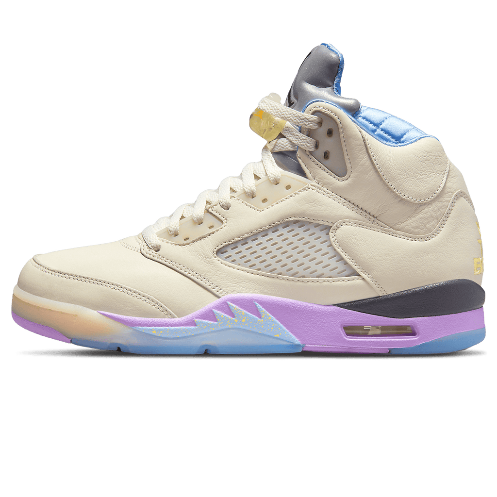 DJ Khaled x Air Jordan 5 Retro 'We The Best - Sail' — UK 3 | EU 35.5 | US 3.5 — Front View