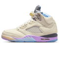 DJ Khaled x Air Jordan 5 Retro 'We The Best - Sail' — UK 3 | EU 35.5 | US 3.5 — Front View
