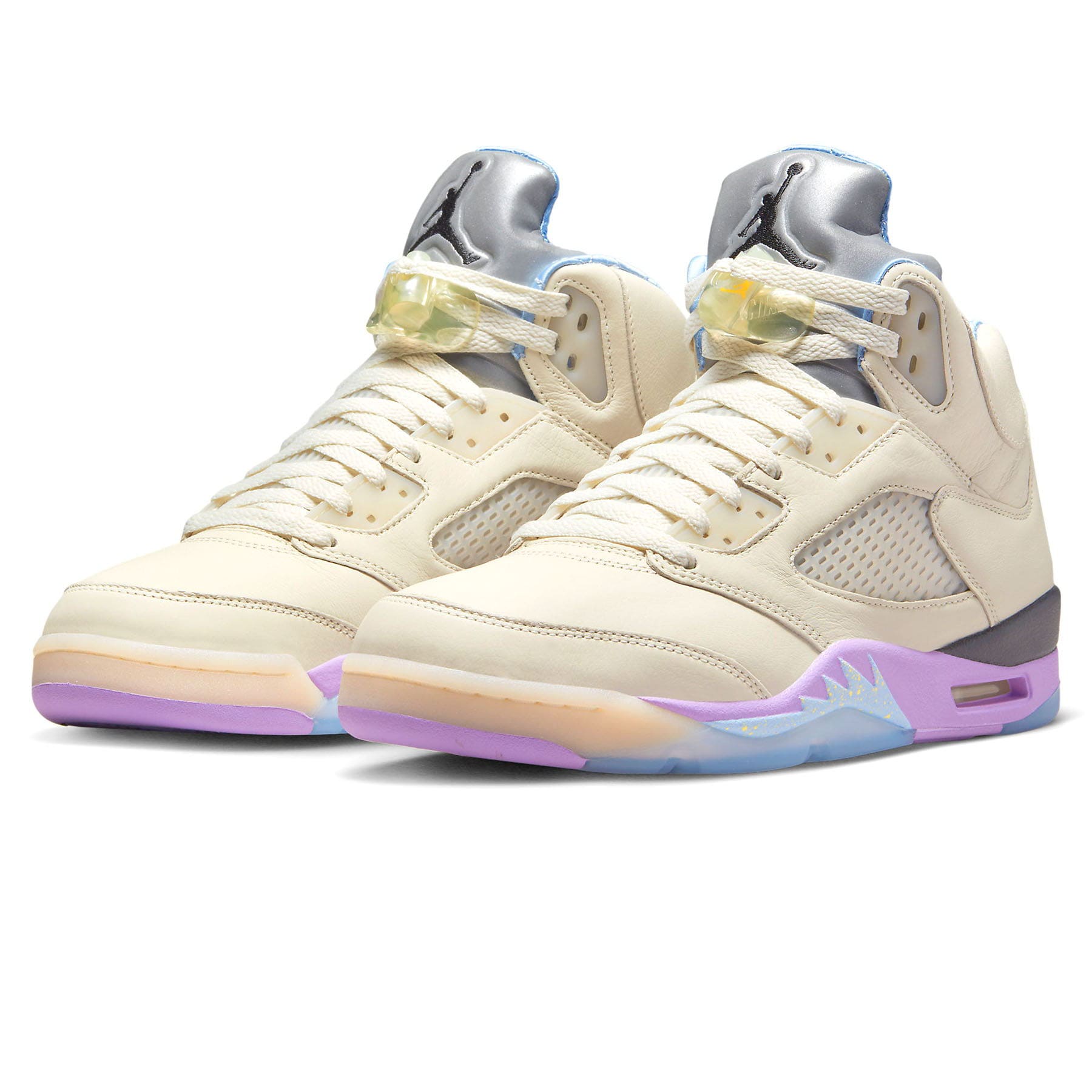 DJ Khaled x Air Jordan 5 Retro 'We The Best - Sail' — UK 3 | EU 35.5 | US 3.5 — Back View