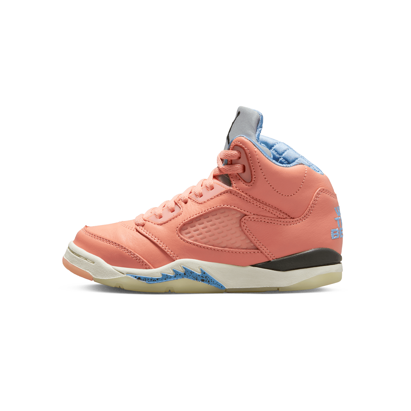 DJ Khaled x Jordan 5 Retro PS 'We The Best - Crimson Bliss' — UK 10C | EU 27.5 | US 10.5C — Front View