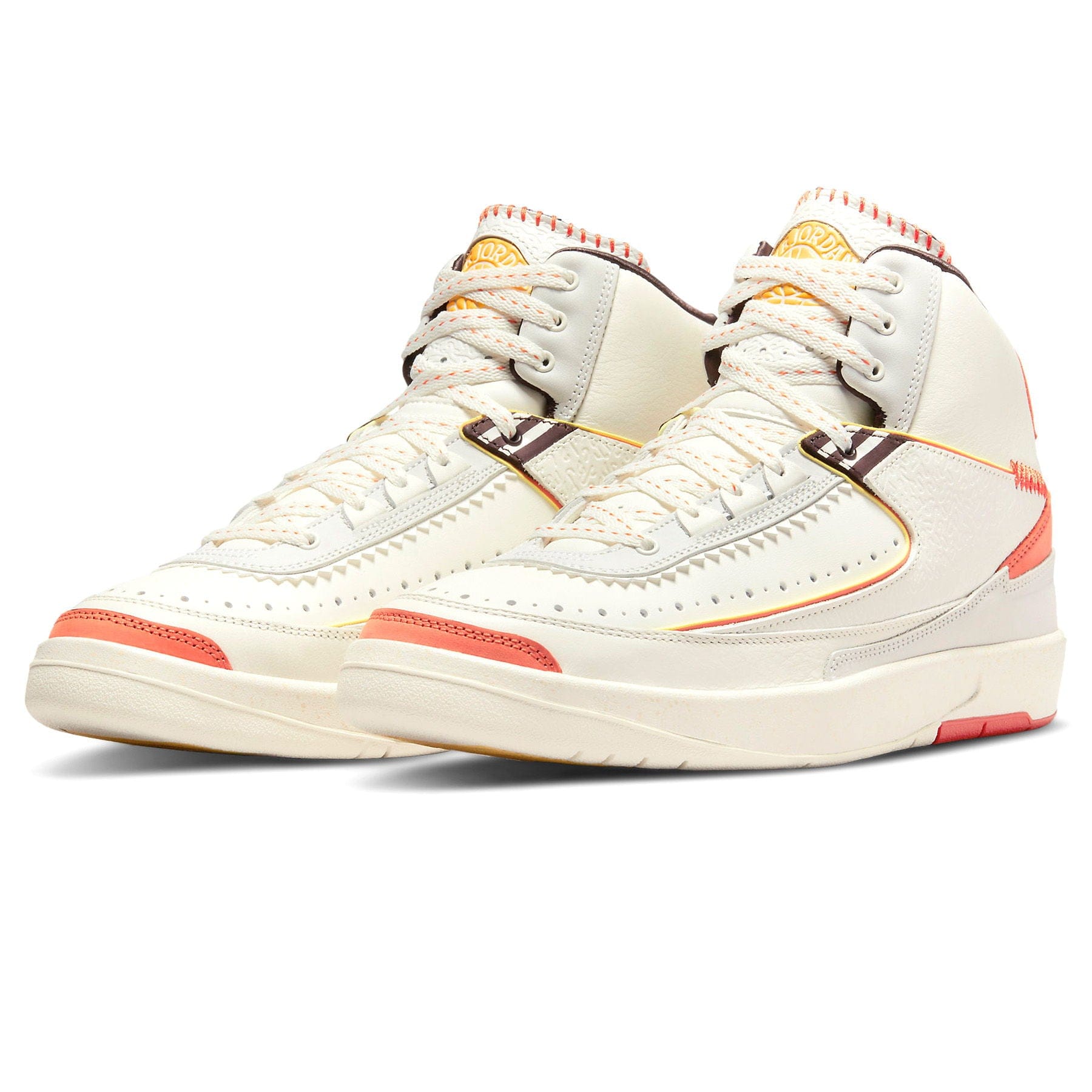 Maison Château Rouge x Air Jordan 2 'United Youth International' — UK 3 | EU 35.5 | US 3.5 — Back View