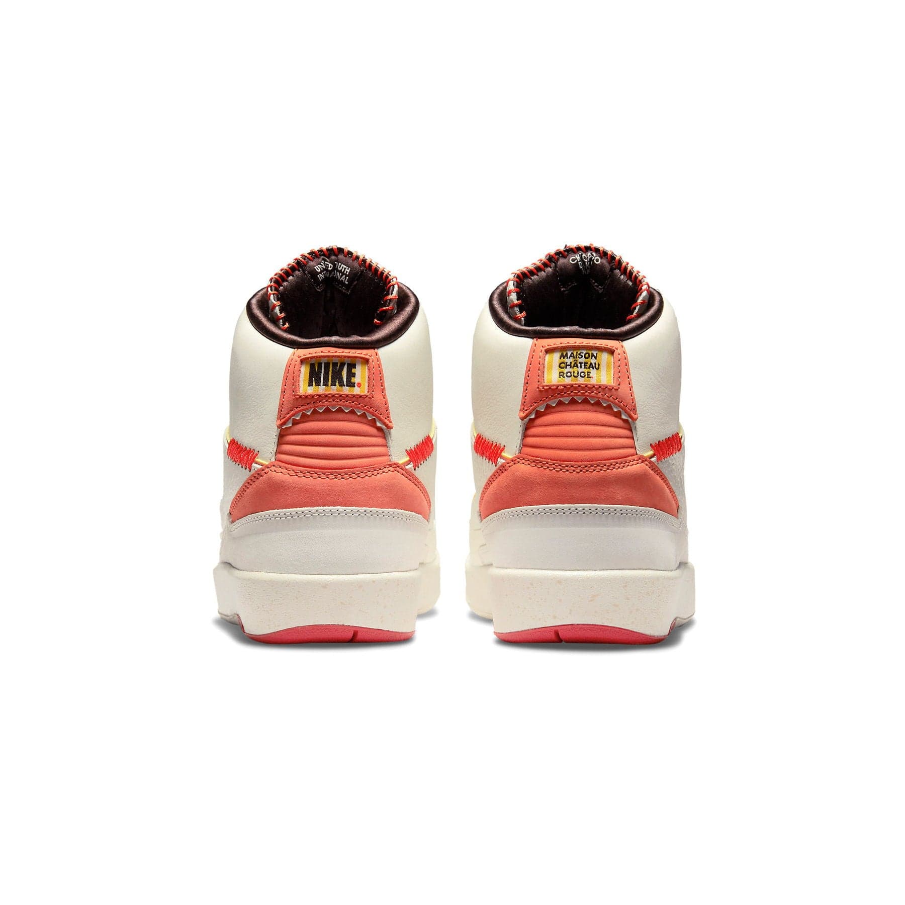 Maison Château Rouge x Air Jordan 2 'United Youth International' — UK 3 | EU 35.5 | US 3.5 — Top View