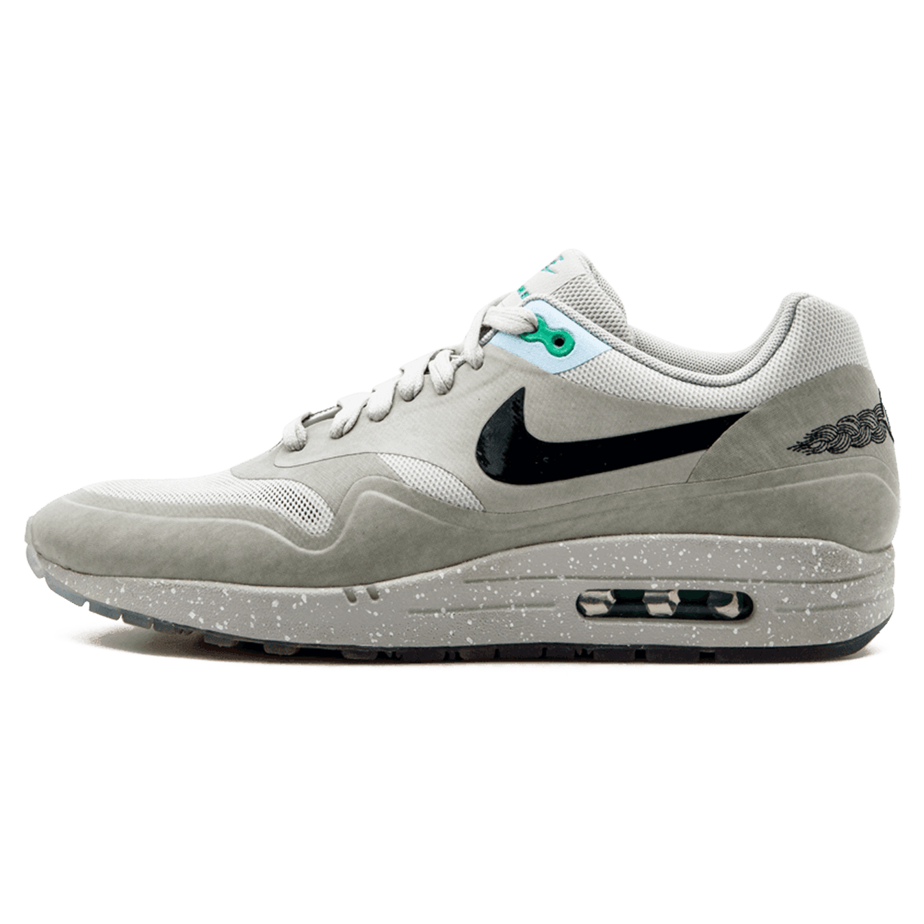 CLOT x Air Max 1 'Kiss of Death - Neutral Grey' — UK 3 | EU 35.5 | US 3.5 — Front View
