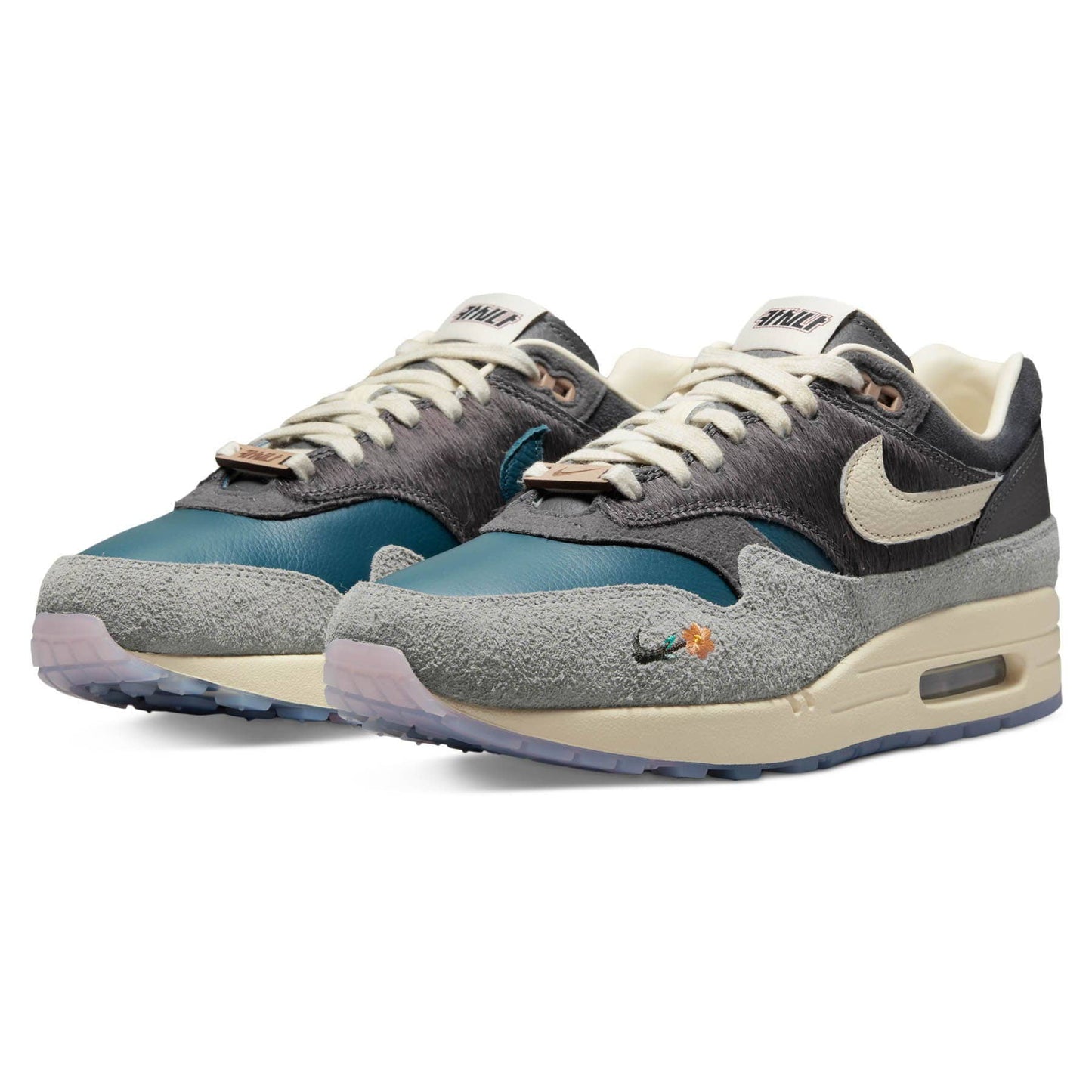 Kasina x Nike Air Max 1 SP 'Won-Ang - Grey' — UK 3 | EU 35.5 | US 3.5 — Side View
