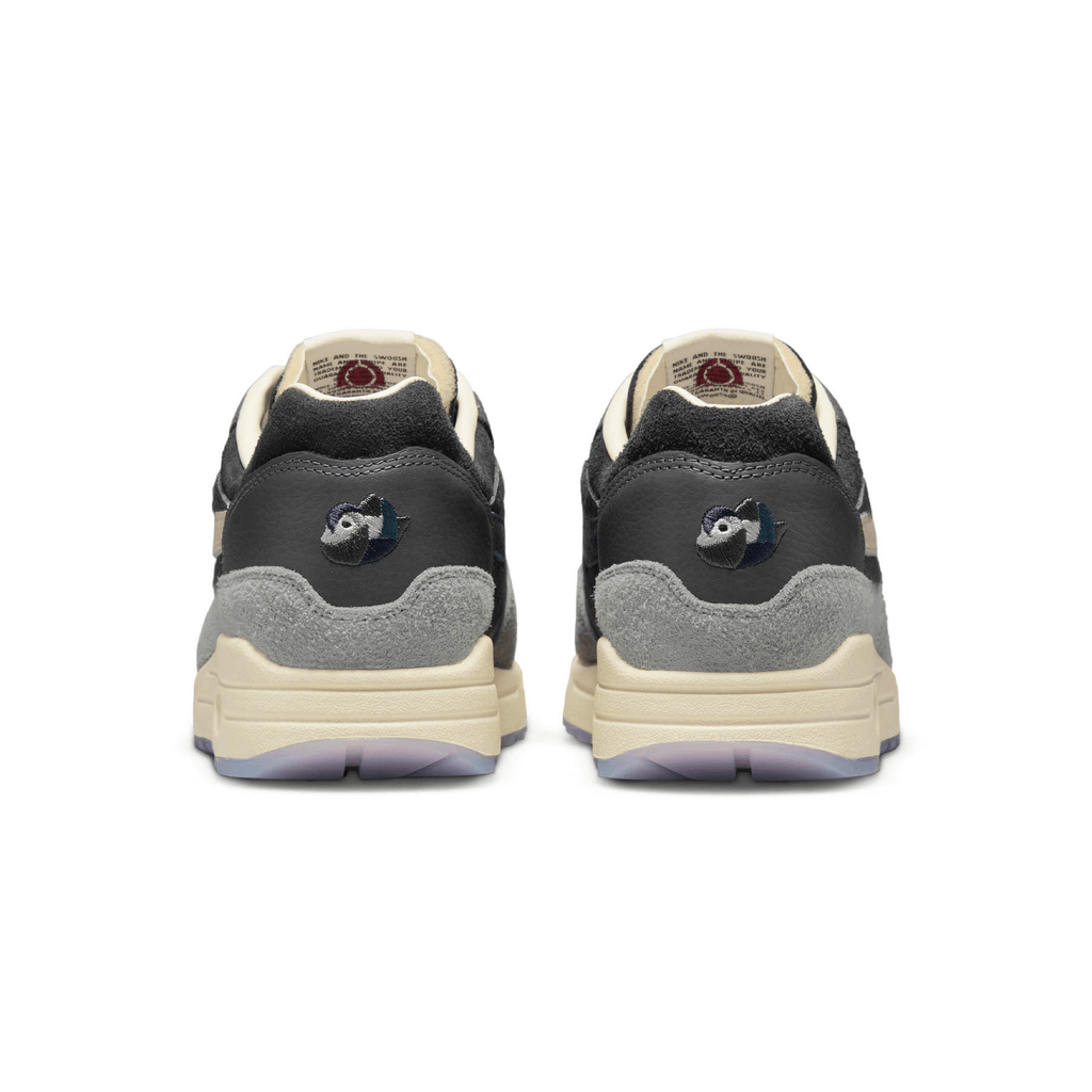 Kasina x Nike Air Max 1 SP 'Won-Ang - Grey' — UK 3 | EU 35.5 | US 3.5 — Top View