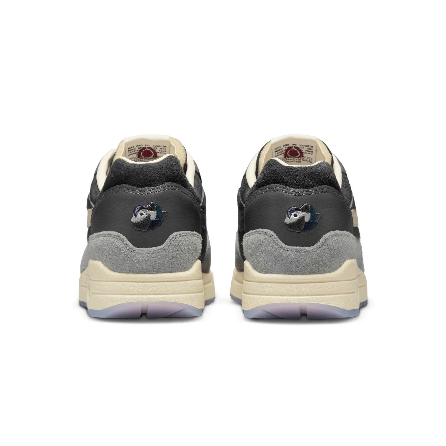 Kasina x Nike Air Max 1 SP 'Won-Ang - Grey' — UK 3 | EU 35.5 | US 3.5 — Top View