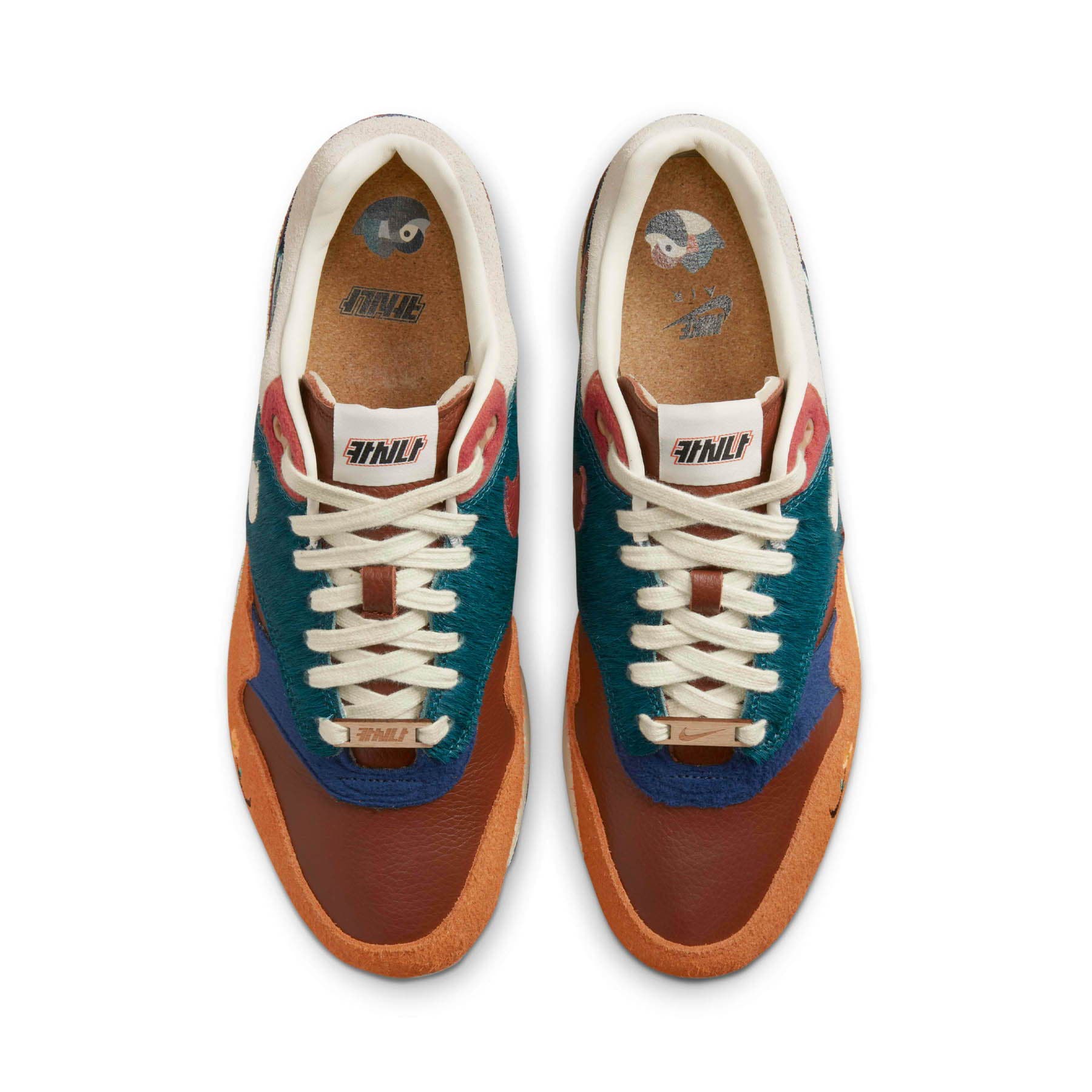 Kasina x Nike Air Max 1 SP 'Won-Ang - Orange' — UK 3 | EU 35.5 | US 3.5 — Back View