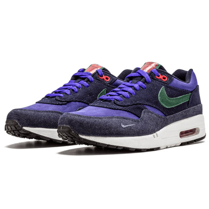 Patta x Nike Air Max 1 Premium QS 'Denim Corduroy' — UK 3 | EU 35.5 | US 3.5 — Side View