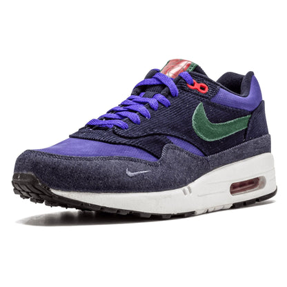 Patta x Nike Air Max 1 Premium QS 'Denim Corduroy' — UK 3 | EU 35.5 | US 3.5 — Top View