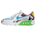 Ruohan Wang x Nike Air Max 90 Flyleather — UK 3 | EU 35.5 | US 3.5 — Front View