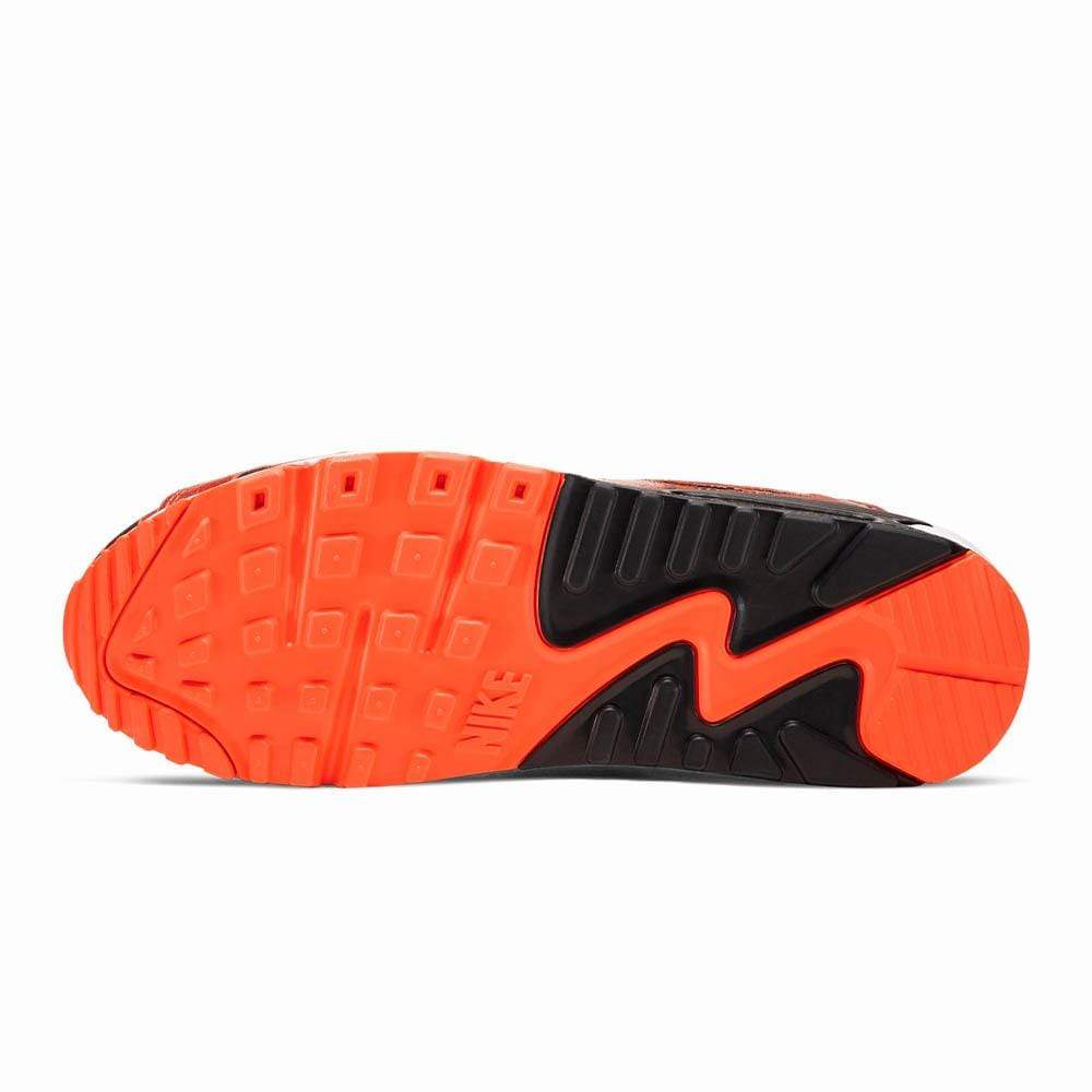 Nike Air Max 90 Orange Duck Camo — Detail View