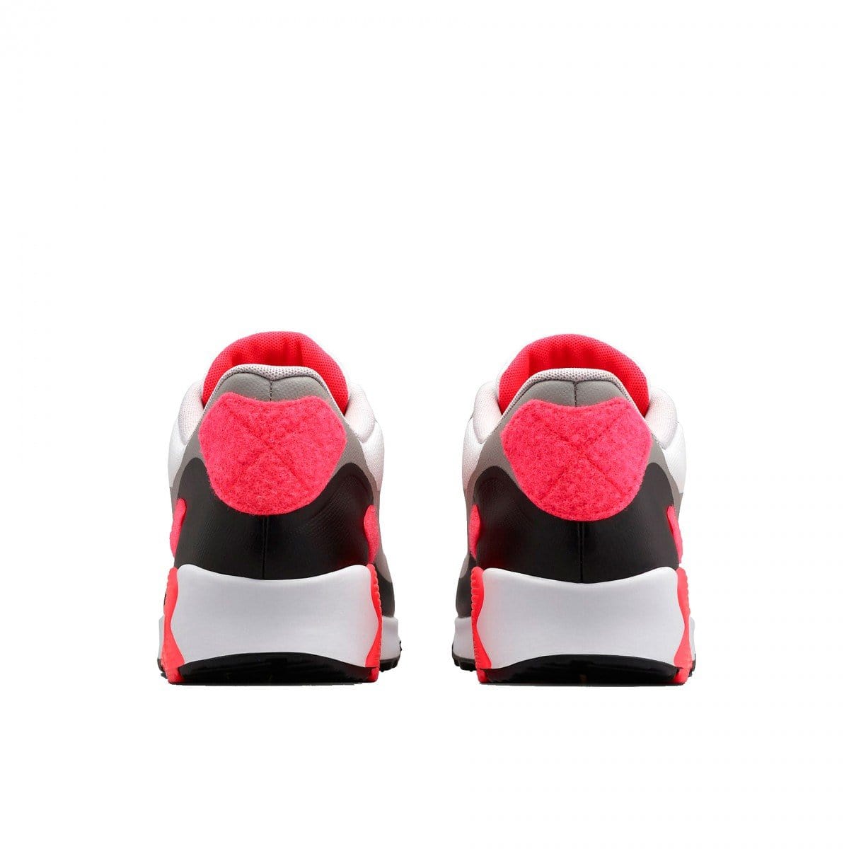 Nike Air Max 90 V SP "Patch" White - Cool Grey - Infrared Red — UK 3 | EU 35.5 | US 3.5 — Back View
