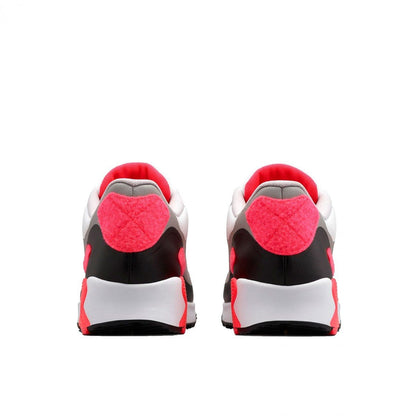 Nike Air Max 90 V SP "Patch" White - Cool Grey - Infrared Red — UK 3 | EU 35.5 | US 3.5 — Back View