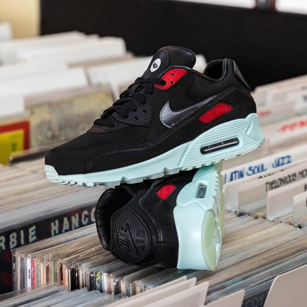 Nike Air Max 90 'Vinyl' — UK 3 | EU 35.5 | US 3.5 — Top View