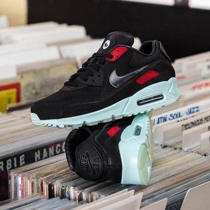 Nike Air Max 90 'Vinyl' — UK 3 | EU 35.5 | US 3.5 — Top View