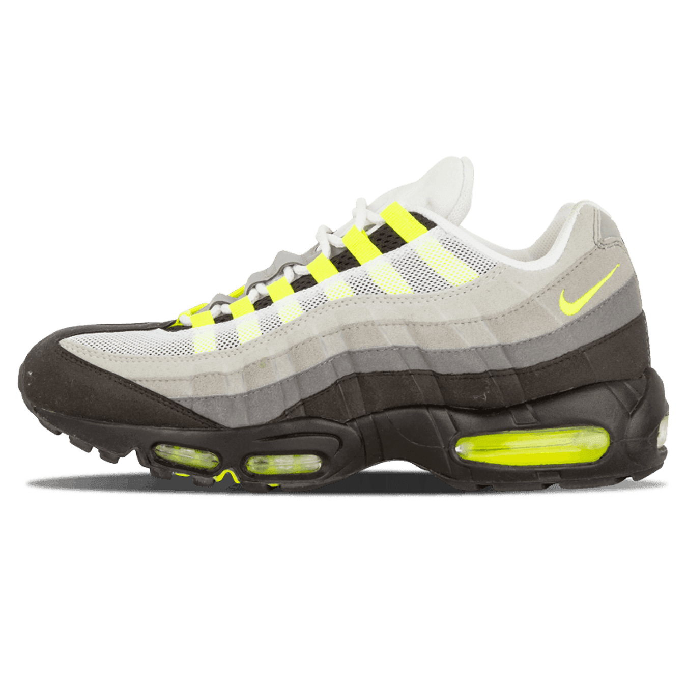 Nike Air Max 95 'Neon' 2010 — UK 3 | EU 35.5 | US 3.5 — Front View
