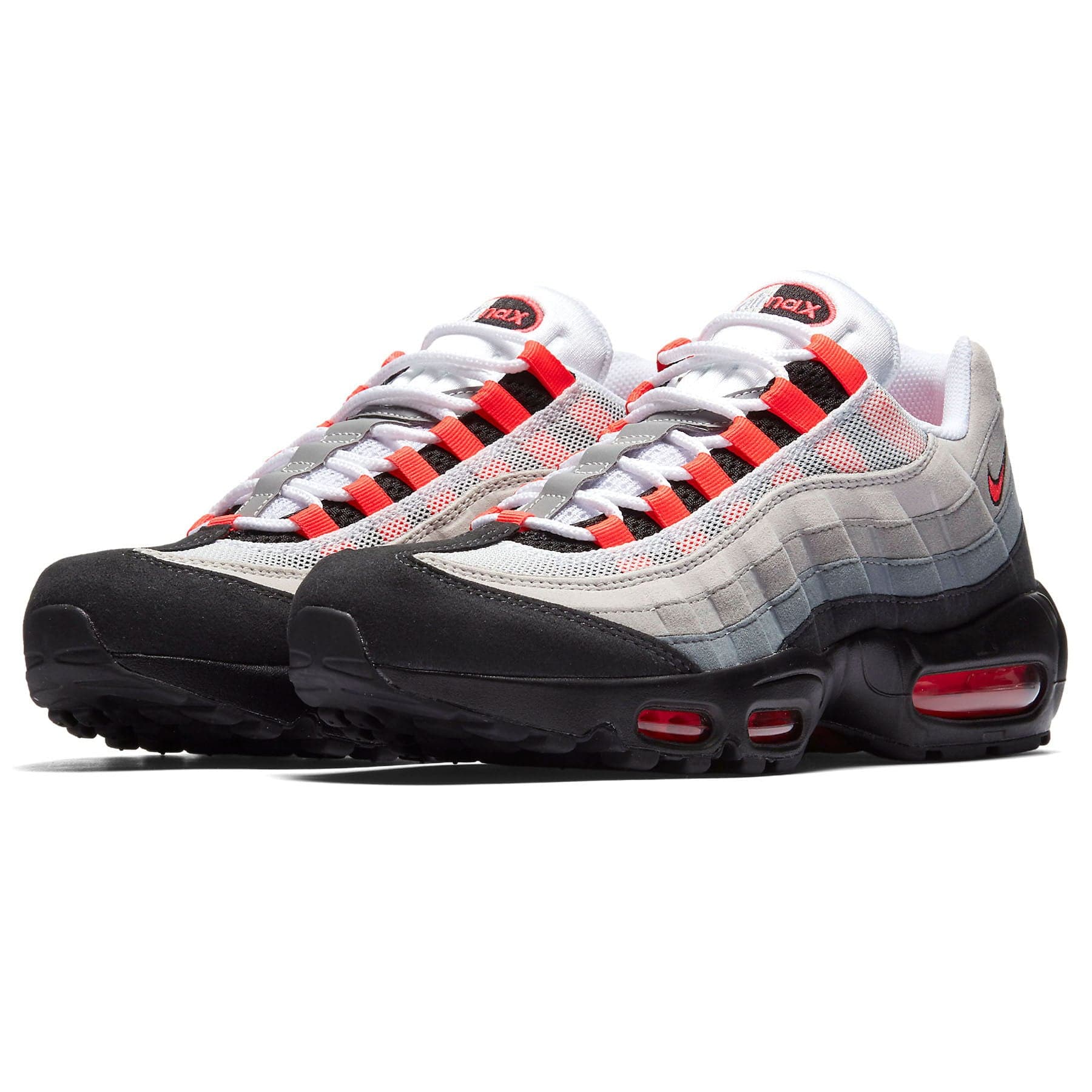 Nike Air Max 95 2011 'Solar Red' — UK 3 | EU 35.5 | US 3.5 — Side View