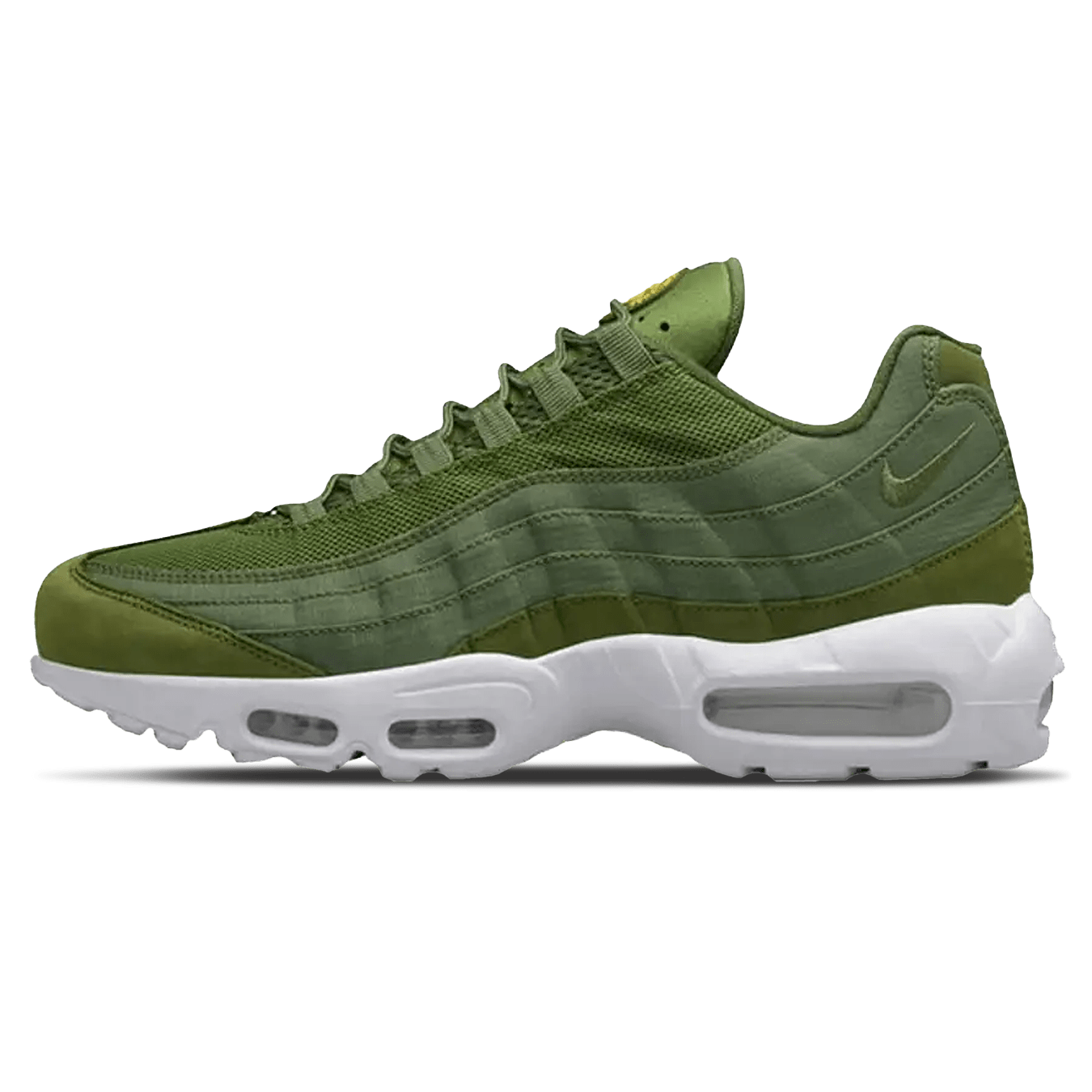 Nike Air Max 95 Stussy 'Olive' — UK 3 | EU 35.5 | US 3.5 — Front View