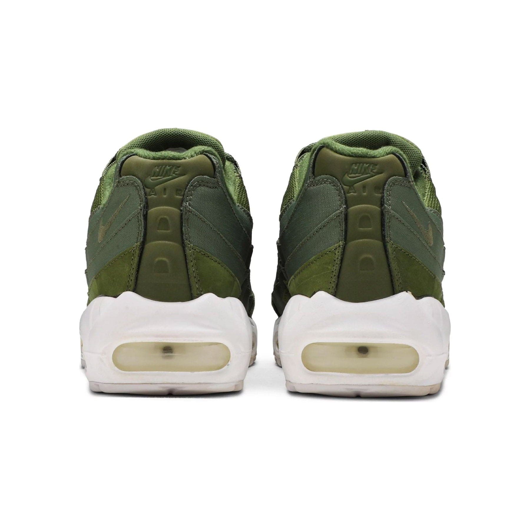 Nike Air Max 95 Stussy 'Olive' — UK 3 | EU 35.5 | US 3.5 — Top View