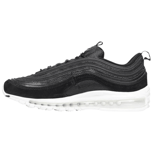 Nike Air Max 97 (Black - Black - White) — UK 3 | EU 35.5 | US 3.5 — Front View