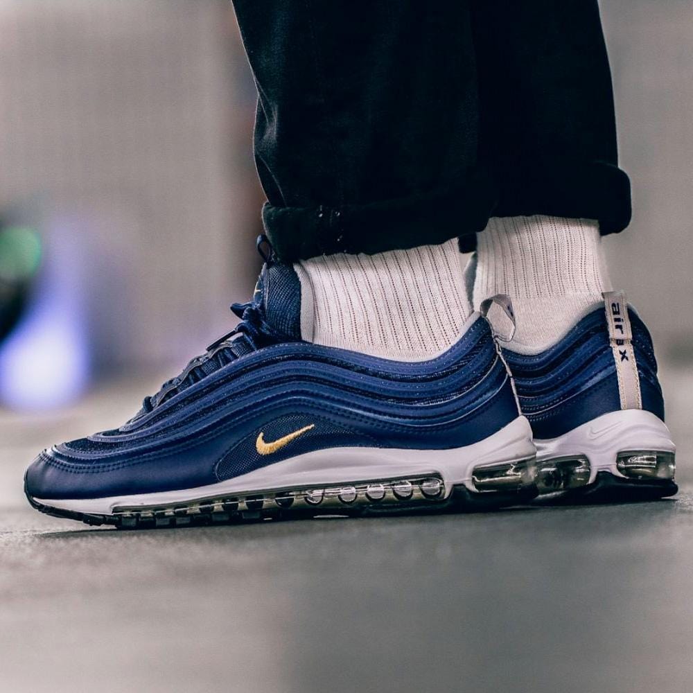Nike Air Max 97 Midnight Navy — UK 3 | EU 35.5 | US 3.5 — Lifestyle View