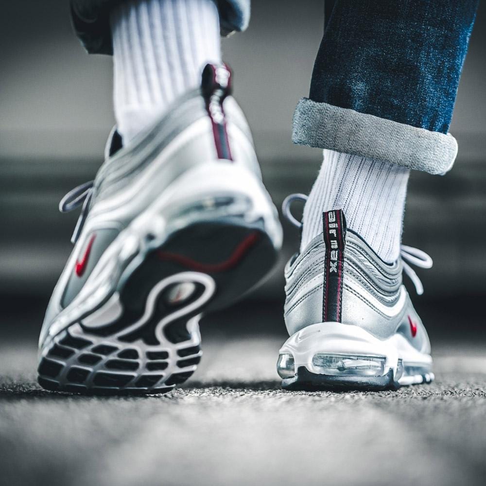 Nike Air Max 97 OG QS Silver Bullet — UK 3 | EU 35.5 | US 3.5 — Alternate View 7